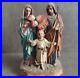 10-Antique-Religious-Sculpture-HOLY-FAMILY-Statue-w-Glass-Eyes-Stucco-01-elie
