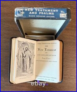 10 RARE Religious Book Lot Holy Bible Christianity Religion Antique Vintage Art