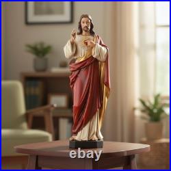 14.75 Sacred Heart of Jesus Statue Perfect Religious Gift for Any Occasion
