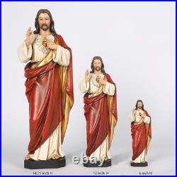 14.75 Sacred Heart of Jesus Statue Perfect Religious Gift for Any Occasion