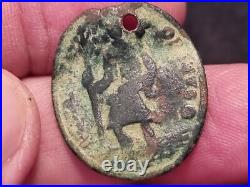 16 hundreds stunning bronze religious pendant. Please read description. LA172j