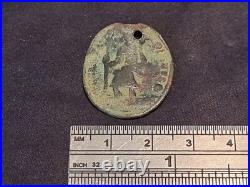 16 hundreds stunning bronze religious pendant. Please read description. LA172j