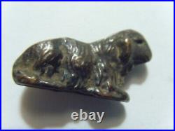 1600s antique religious sacrificial ram copper miniature pocket icon 52138