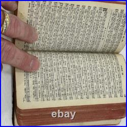 1637 Dutch Antique Bible Statenvertaling, Historic Religious Text Pocket Size