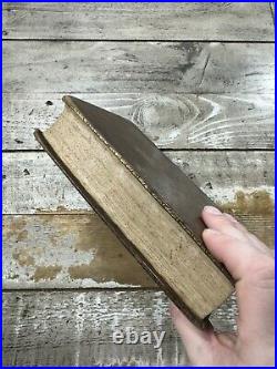 1693 Antique Religious Book The Genuine Epistles of the Apostolic Fathers