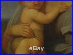 16th 17th Century Italian Old Master Madonna & Child Antique Painting RAPHAEL