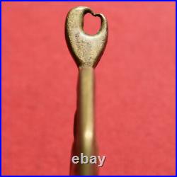 1700s ST JEROME RELIGIOUS MEDAL ANTIQUE ST BARBARA MEDALLION