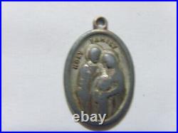 1700s antique catholic religious holy family holy ghost pendant 51280