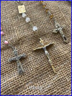 18 Antique Religious Rosaries Christianity Austrian Collection