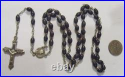 1800s scarce antique religious catholic Saint Mary rosary EL1132 1800s scarce antique religious catholic Saint Mary rosary EL1132
