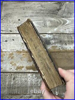 1813 Antique Methodist Religious Book True & Complete Portraiture of Methodism