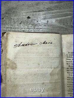 1813 Antique Methodist Religious Book True & Complete Portraiture of Methodism