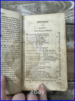 1813 Antique Methodist Religious Book True & Complete Portraiture of Methodism