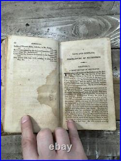 1813 Antique Methodist Religious Book True & Complete Portraiture of Methodism