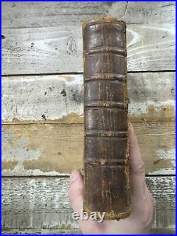 1814 Antique German Religious Book Gesangbuch. American Print, Clasps