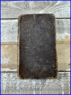 1817 Antique Religious Book, Dreisbach Owned, 1st Evangelical Hymnal