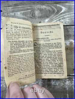 1817 Antique Religious Book, Dreisbach Owned, 1st Evangelical Hymnal