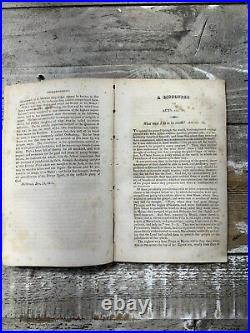 1819 Antique Adam Clarke Religious Sermon The Doctrine of Salvation by Faith