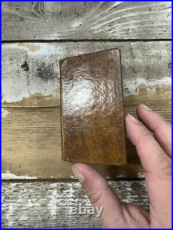 1823 Antique American Religious Book Psalms suited to Christian Worship