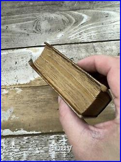 1823 Antique American Religious Book Psalms suited to Christian Worship