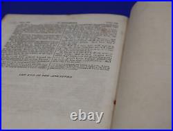 1827 Apocrypha Antique Religious Book