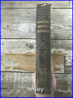 1842 Antique Religious History Book Primitive Christianity Mant