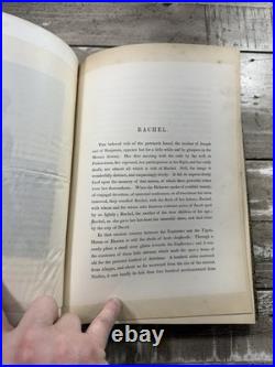 1849 Antique Fine Binding Religious Book The Women of the Bible Illustrated