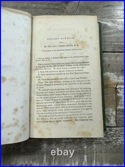 1850 Antique Religious Book The Southern Methodist Pulpit Deems, SCARCE