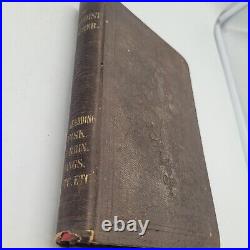 1853 The Methodist Preacher Book Dr Fisk Durbin Bangs Religious Antique