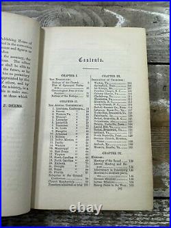 1857 Antique Religious Book Annals of Southern Methodism for 1857 Nashville