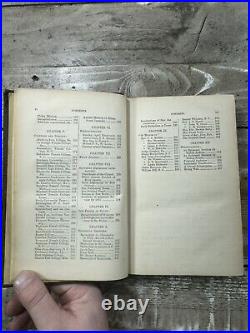 1857 Antique Religious Book Annals of Southern Methodism for 1857 Nashville