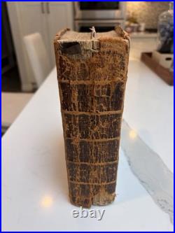 1867 American Bible Society Antique Holy Bible With Original Historical Ephemera