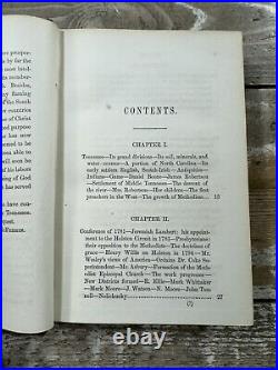 1870's Antique Religious History Books History of Methodism in Tennessee