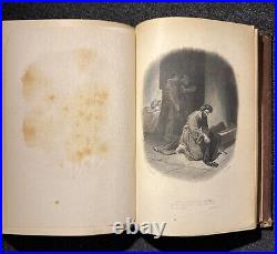 1871 The Bow In The Cloud Religion Christianity Holy Bible Antique Vintage Rare