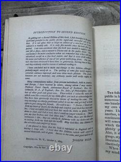 1879 Antique Religious Theology Book The Lost Ten Tribes Illustrated