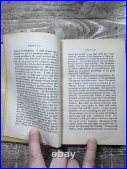 1879 Antique Religious Theology Book The Lost Ten Tribes Illustrated