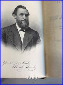 1884 Uriah Smith Thoughts Daniel & Revelation Antique SDA Hardcover Rare