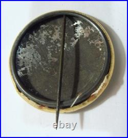 1890s antique 45 mm catholic Holy communion Jesus pinback button 54398