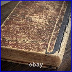 1892 German Dr Martin Luthers Book Kleiner Katechismus Frage Und Antwort Prop