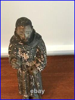 18th C Hand Carved Wood Santos Religious Figure 11