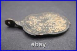 18th Century Antique Beautiful Religious Medal Jesus Rare Find 18th Century Antique Beautiful Religious Medal Jesus Rare Find