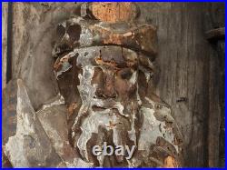 18th Century Renaissance Style Religious Carved Wood Panel