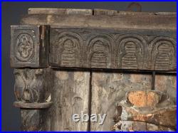 18th Century Renaissance Style Religious Carved Wood Panel