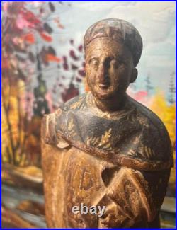 18th century wooden religious pieces from Europe church
