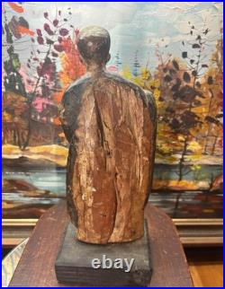 18th century wooden religious pieces from Europe church