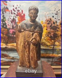 18th century wooden religious pieces from Europe church
