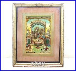 1900s Antique Hindu Religious GLASGOW GRAHAM KARACHI Litho Print #363