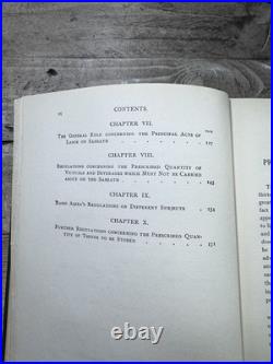 1916 Antique Religious Works New Edition of the Babylonian Talmud Judaism