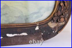1920s Antique Religious Portrait Diptych Christ Child & Christ in Gethsemane