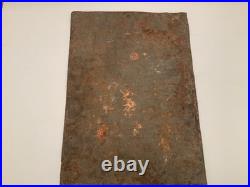 19th C. Antique Colonial Oil Painting Virgin Mary Refugio Christ Retablo Mexican